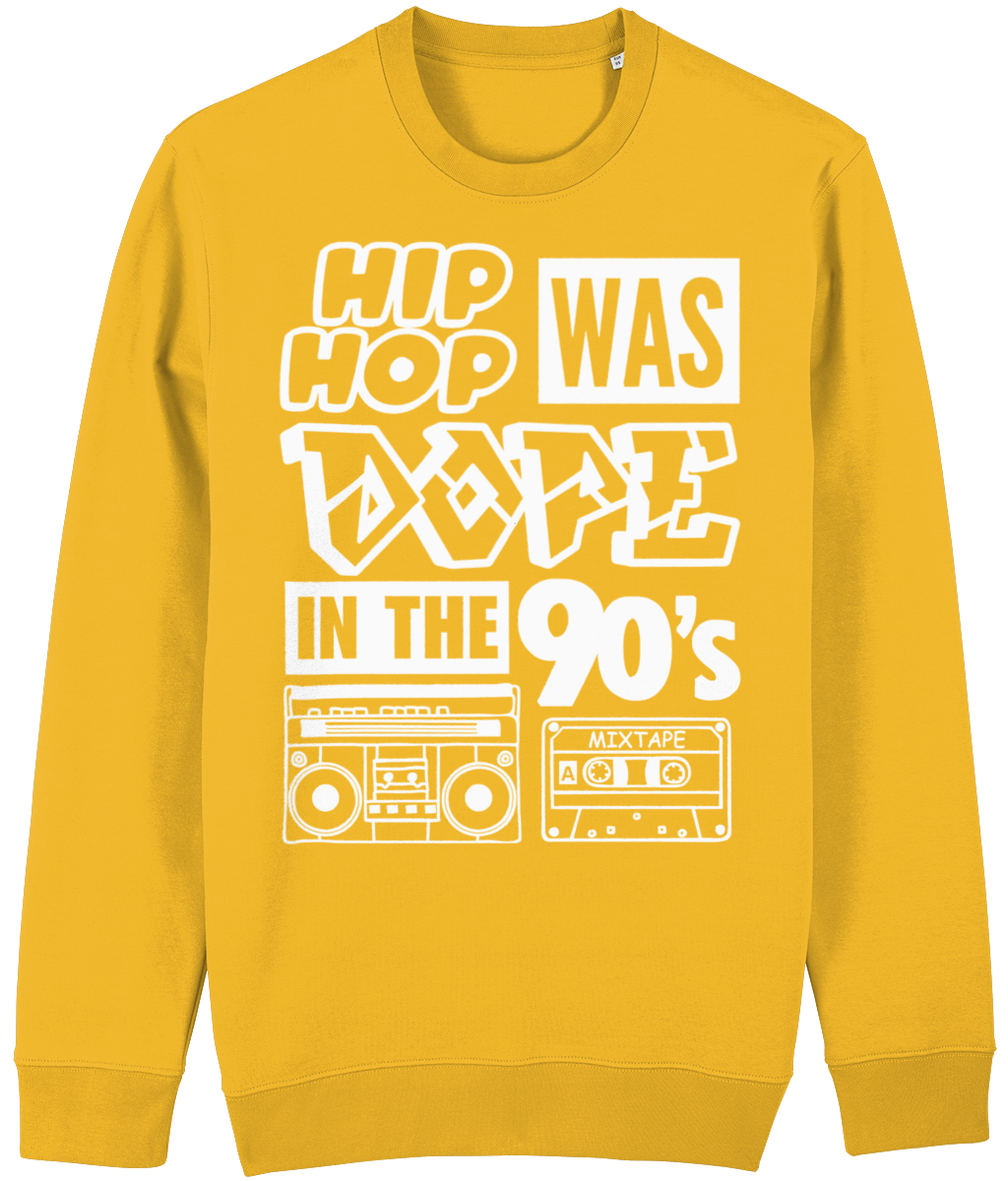 SWEATSHIRT HIPHOPWASDOPE WHITE